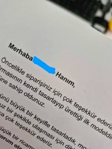 Müşteri fotoğrafı – M** Ç**